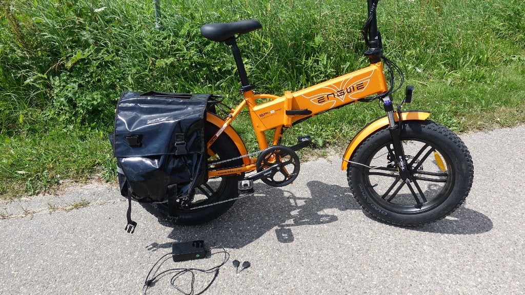 Fatbike Vouwbaar ENGWE EP 2 Pro Oranje Ook voor lange mensen, Fietsen en Brommers, Elektrische fietsen, Overige merken, Ophalen of Verzenden
