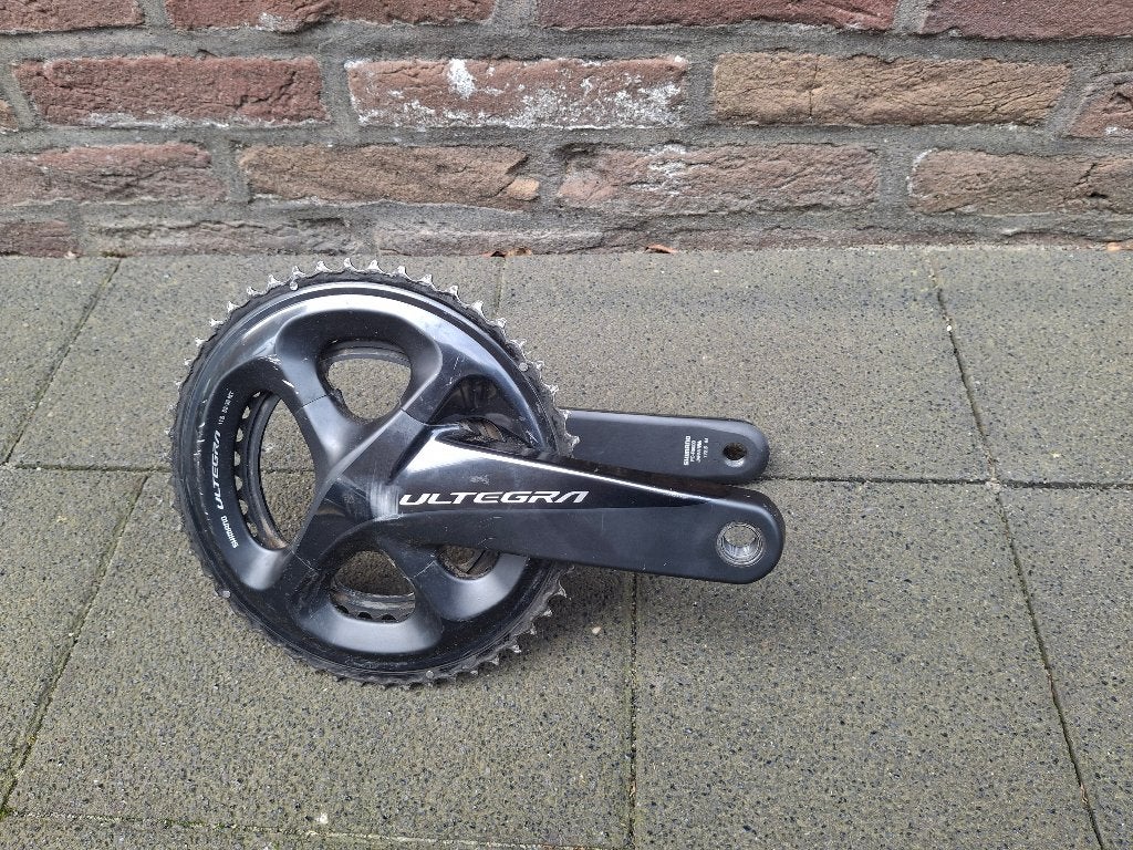 Shimano Ultegra R8000 crankset 52x36, Crankstel of Pedalen, Gebruikt, Shimano Ultegra, Staal
