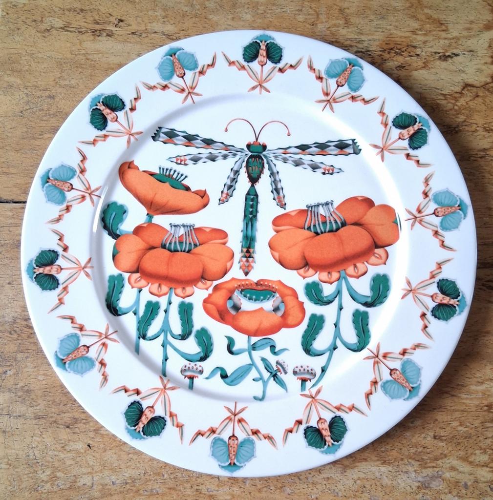 KLAUS HAAPANIEMI.  “Korento” iittala bord, Ophalen of Verzenden, Zo goed als nieuw, Bord(en), Overige stijlen