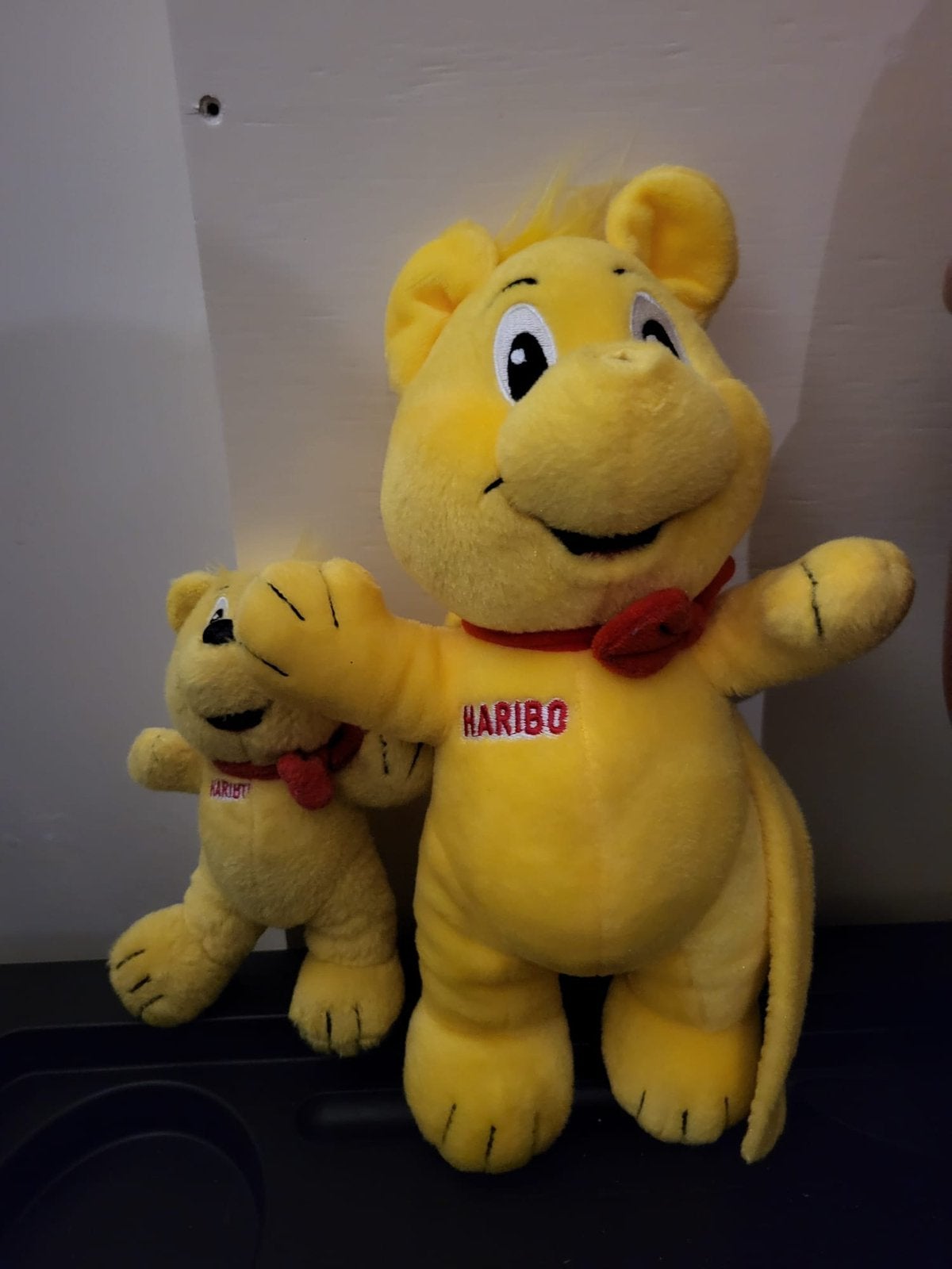 Haribo Goudbeer knuffels - set van 2, Ophalen of Verzenden, Gebruikt, Overige typen