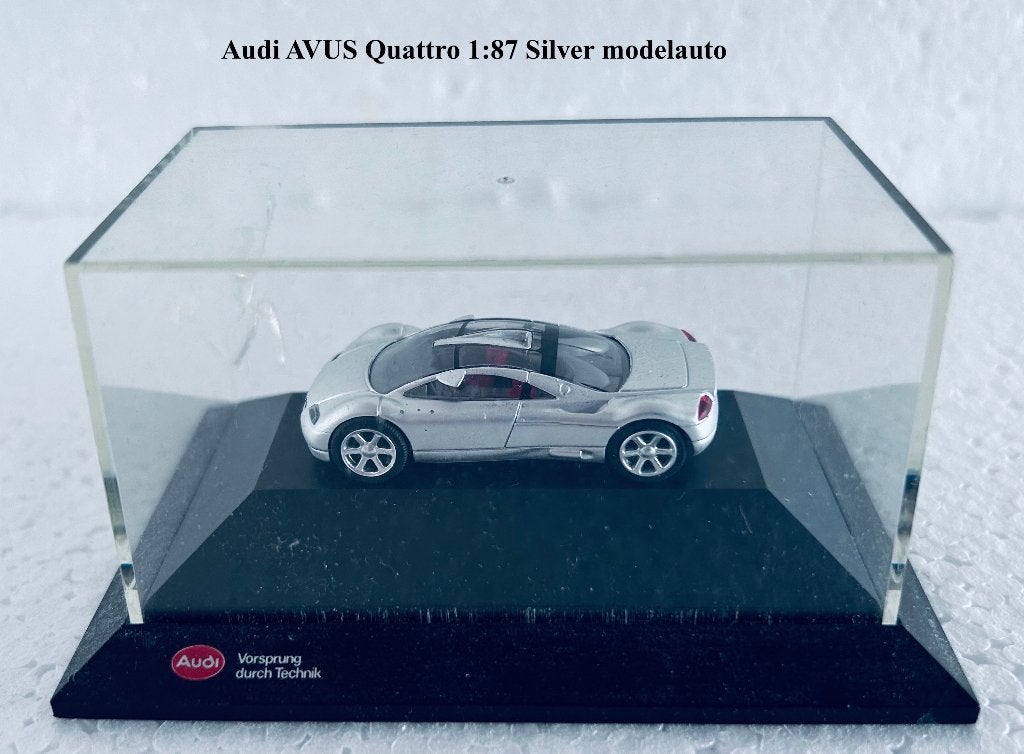 Audi AVUS Quattro 1:87 Silver Modelauto merk Rietze, Ophalen, Nieuw, Auto, Rietze