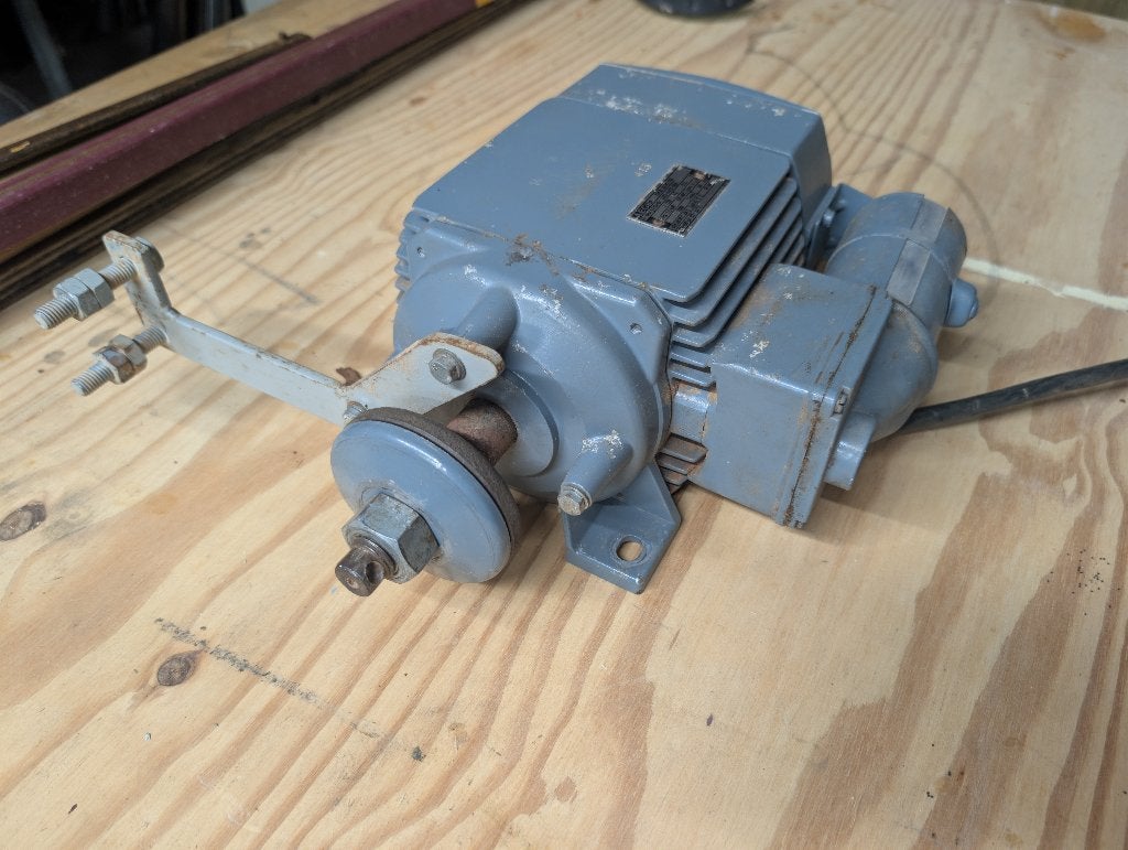 cirkelzaagmotor AEG 220 volt, Ophalen, Gebruikt, Elektromotor, 1800 rpm of meer