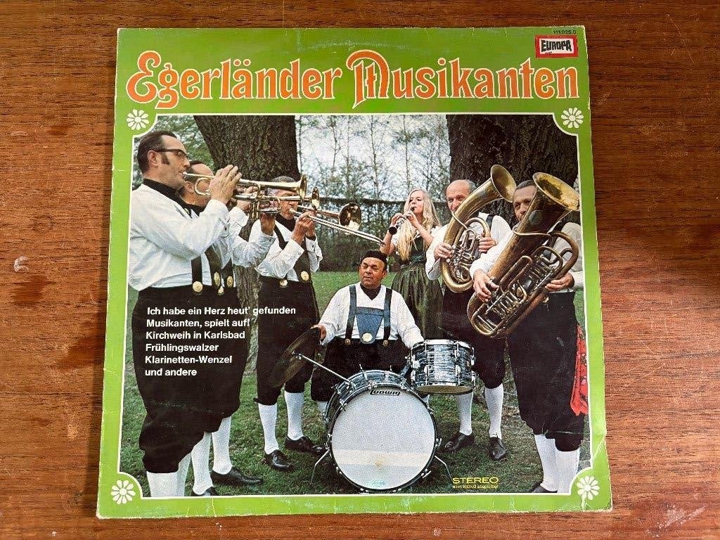 LP Egerlander Musikanten, Inclusief binnenhoes, Ophalen of Verzenden, Gebruikt, 12 inch