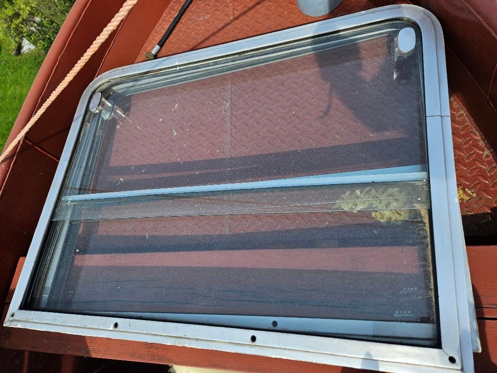 Scheepsramen in aluminium, Ophalen, Gebruikt, Motor en Techniek, Zeilboot of Motorboot