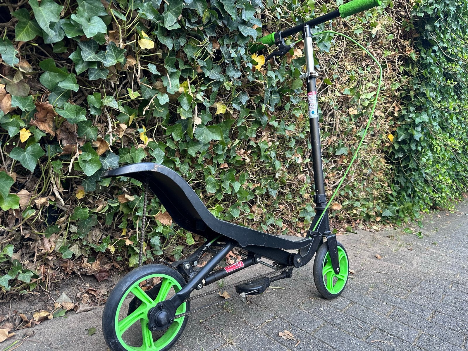 Space Scooter X540 Step - Zwart/Groen, Fietsen en Brommers, Ophalen, Gebruikt, Overige typen