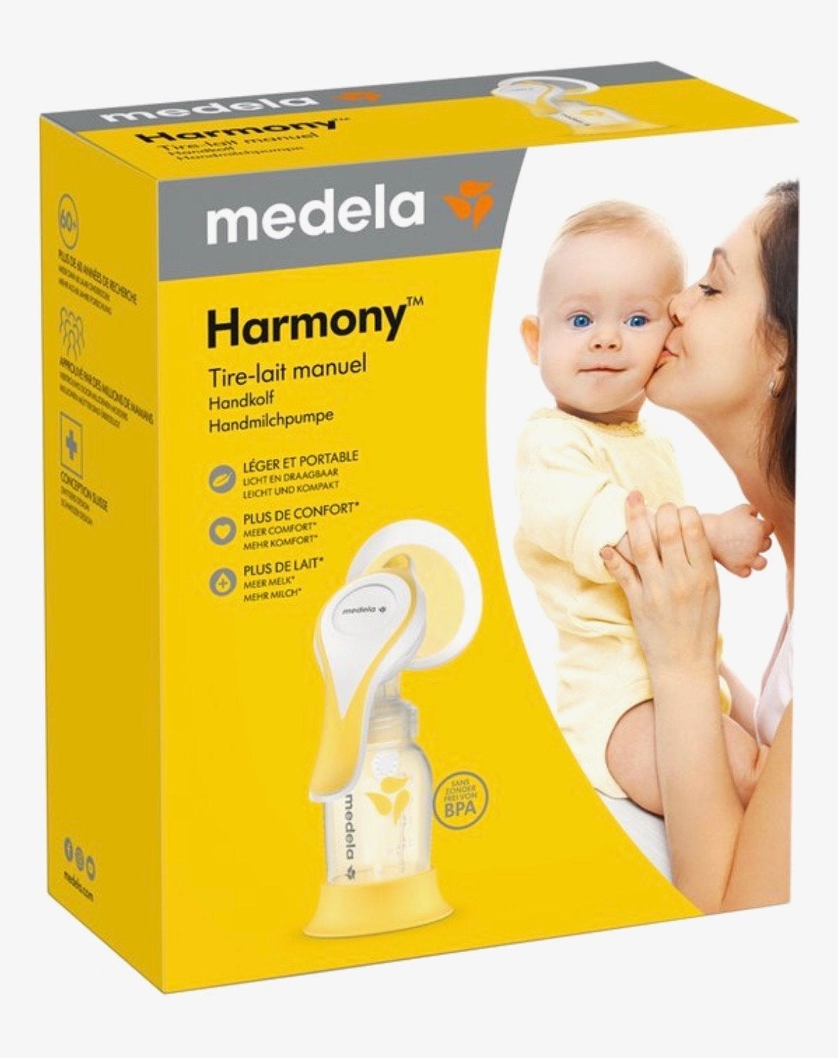 Medela Harmony handkolf - Nieuw in doos, Ophalen of Verzenden, Nieuw, Borstkolf