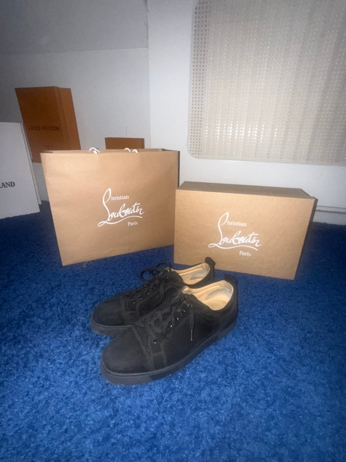 Christian louboutin orgineel!!, Kleding | Heren, Schoenen, Ophalen of Verzenden, Zo goed als nieuw, Zwart