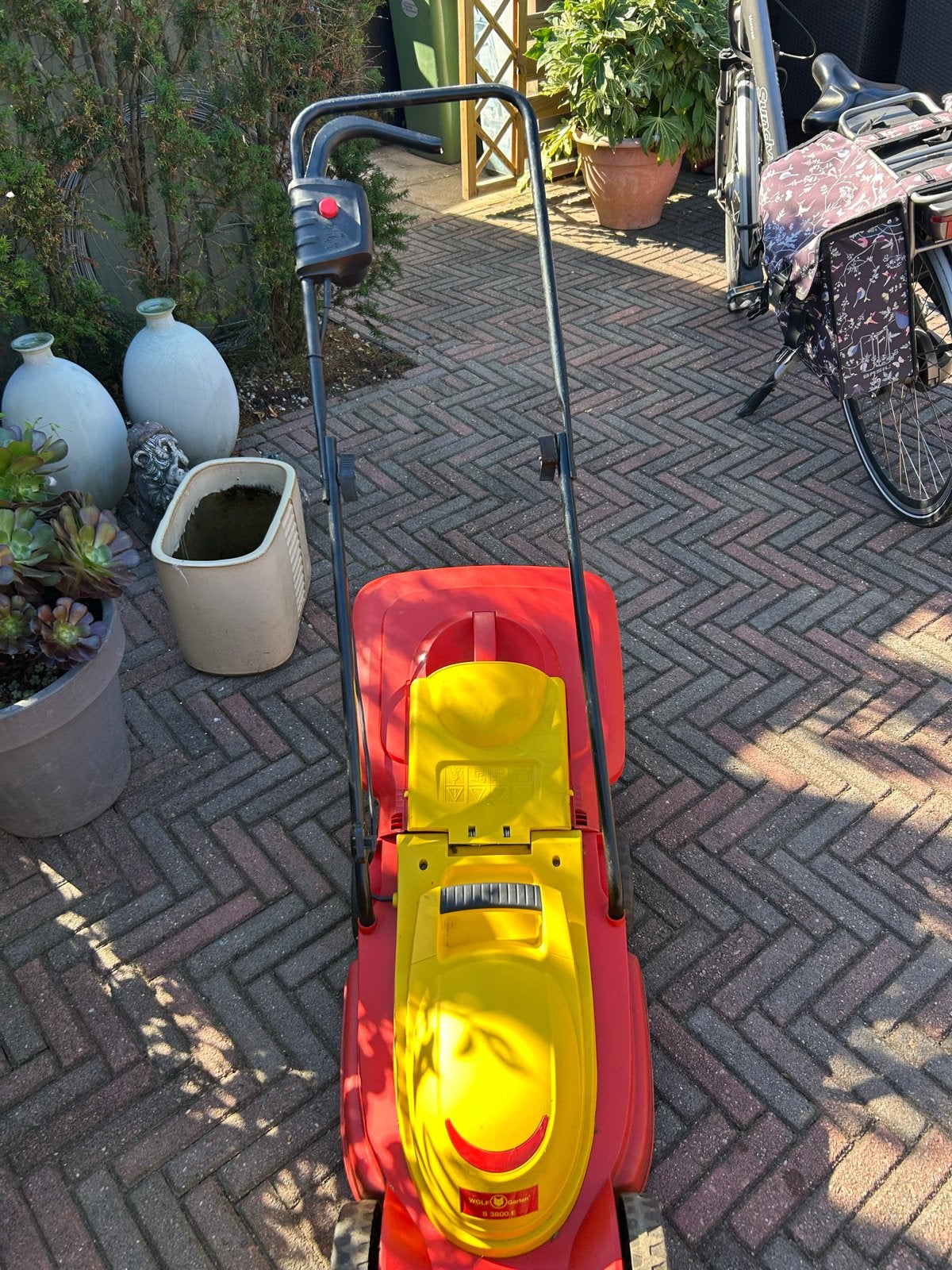 Wolf Garten S 3800 E Elektrische Grasmaaier, Ophalen, Cirkelmaaier, Gebruikt, Elektrische grasmaaier