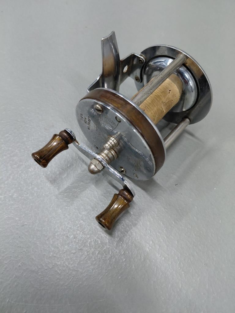 Vintage casting reeltje Great Lakes S-30 jr'50 made in USA, Ophalen of Verzenden, Gebruikt, Molen