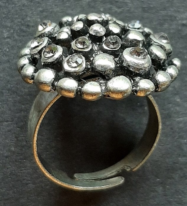 Ring WHR3, Gebruikt, Verzenden, Dame, Zilver