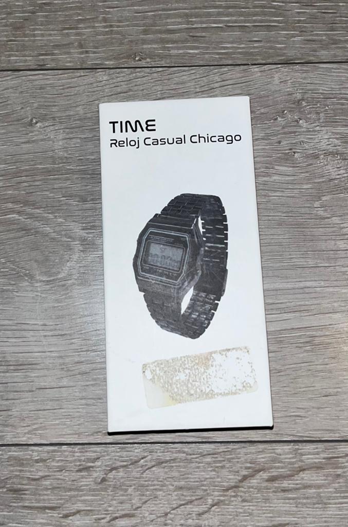 Time Reloj Casual Chigago horloge, Ophalen of Verzenden, Zo goed als nieuw, Polshorloge, Overige merken