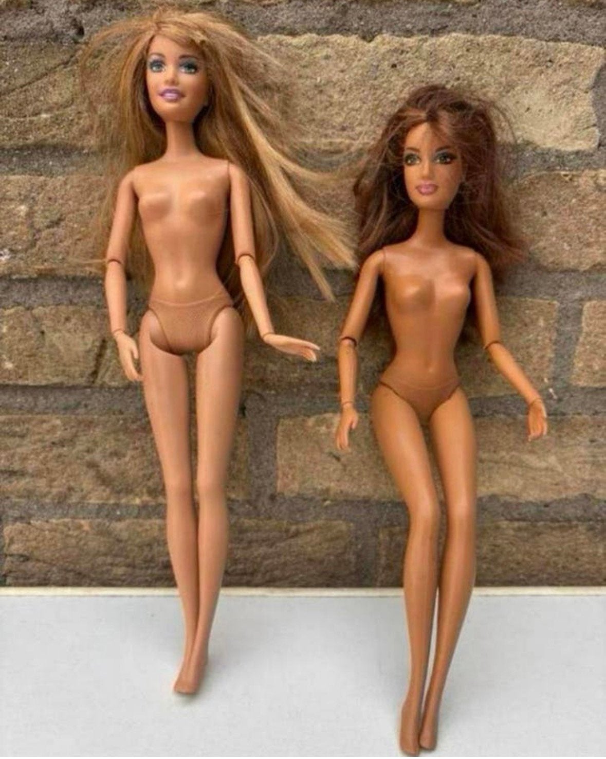 2x Barbie Fashion Mode Mantel 1999-2003 poppen., Ophalen of Verzenden, Gebruikt, Barbie