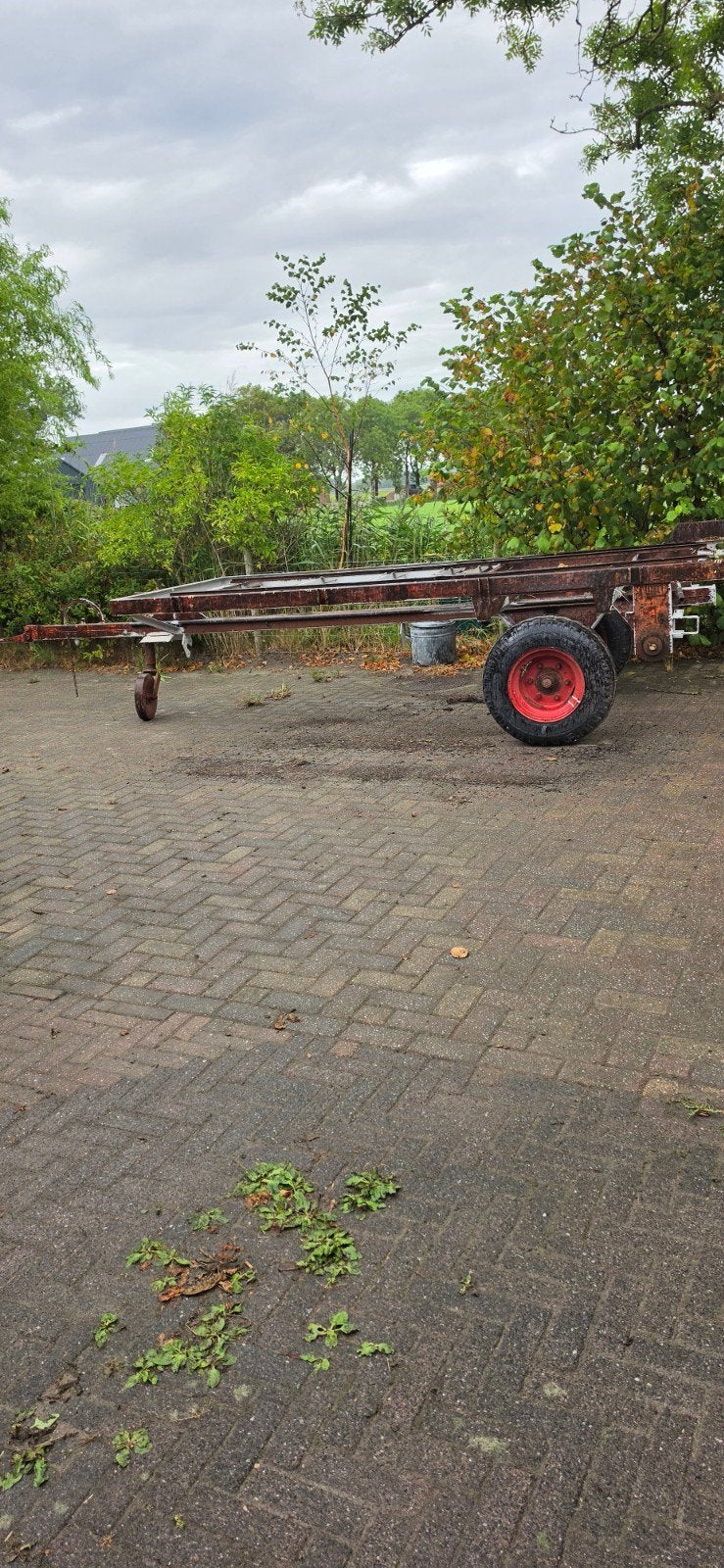 Platte wagen, 100 liter of meer, Ophalen, Nieuw, Transportkar