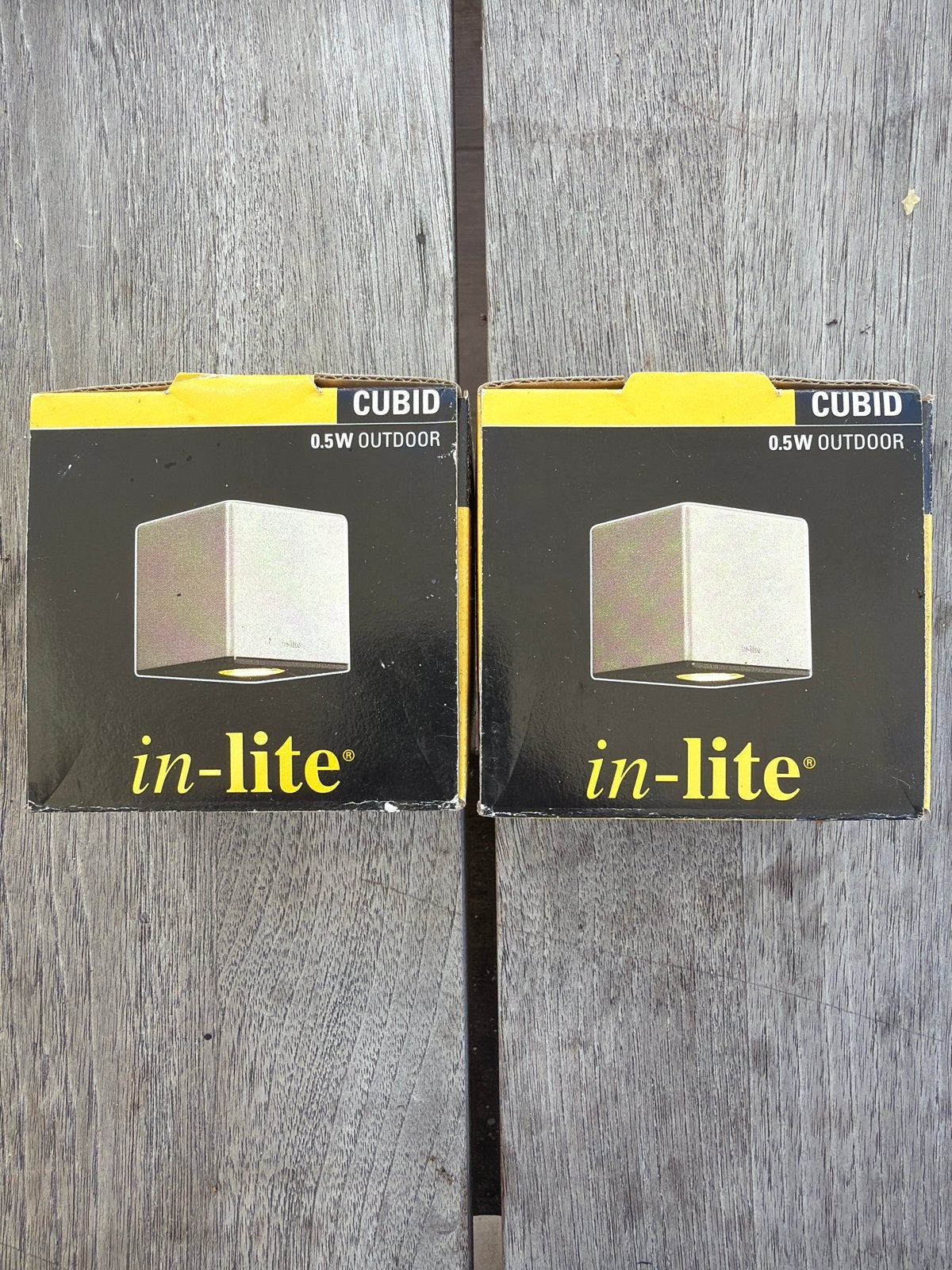 Nieuwe In-lite Cube Spots (2 stuks) - Nog in verpakking, Tuin en Terras, Buitenverlichting, Minder dan 50 watt, Ophalen of Verzenden