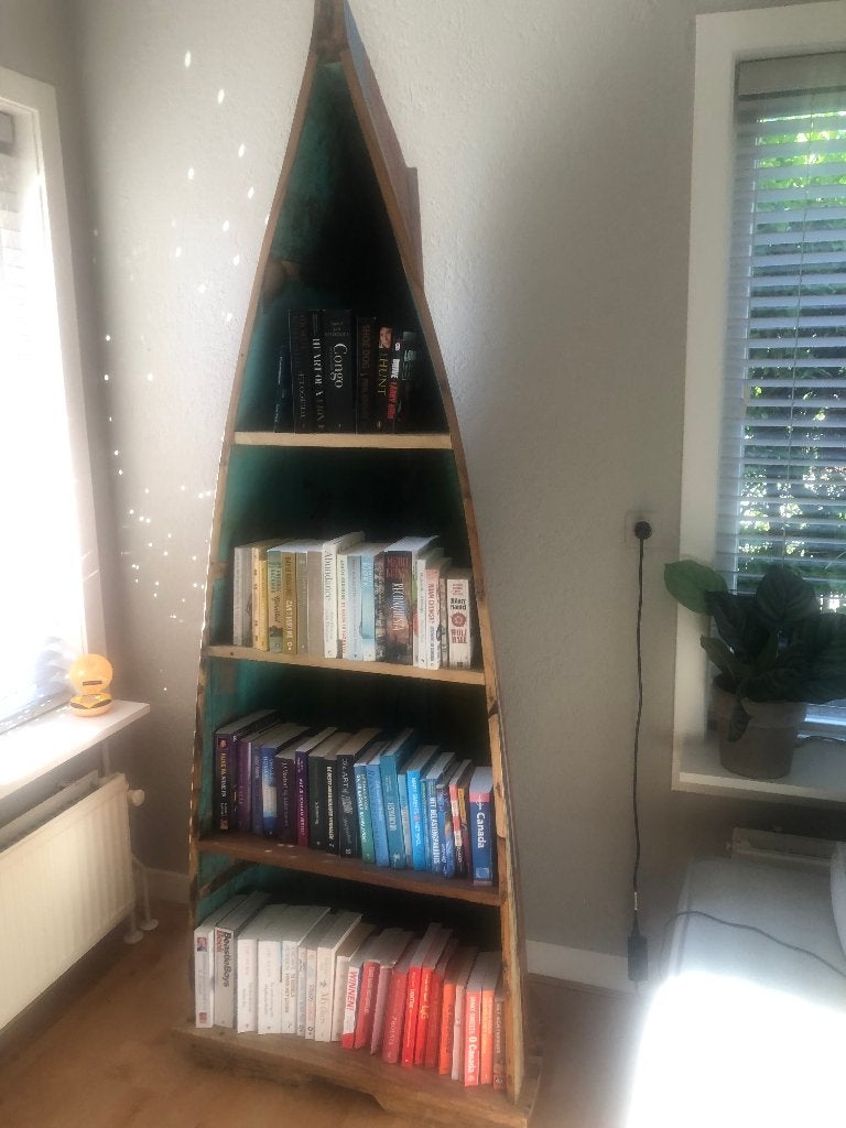 Bootkast Tonno Daan Hout, Ophalen, Met plank(en), 200 cm of meer, 50 tot 100 cm
