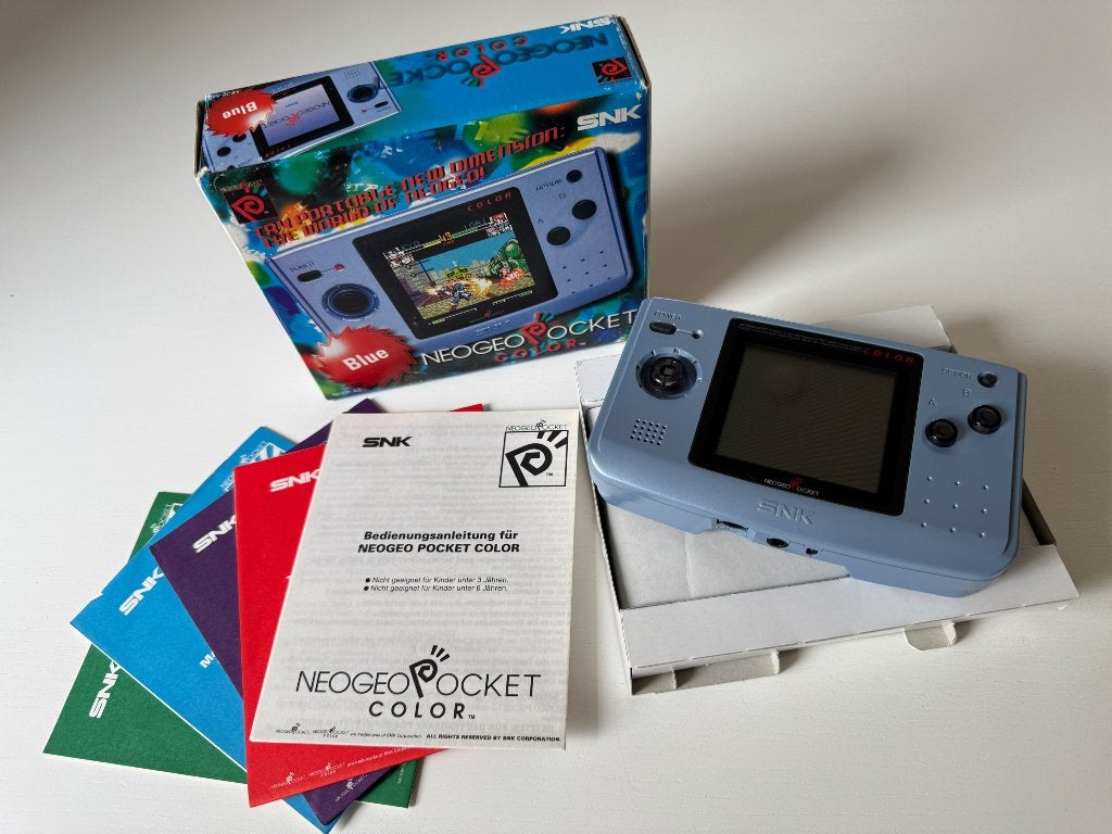 NeoGeo Pocket Color in doos, Ophalen of Verzenden, Overige merken, Gebruikt