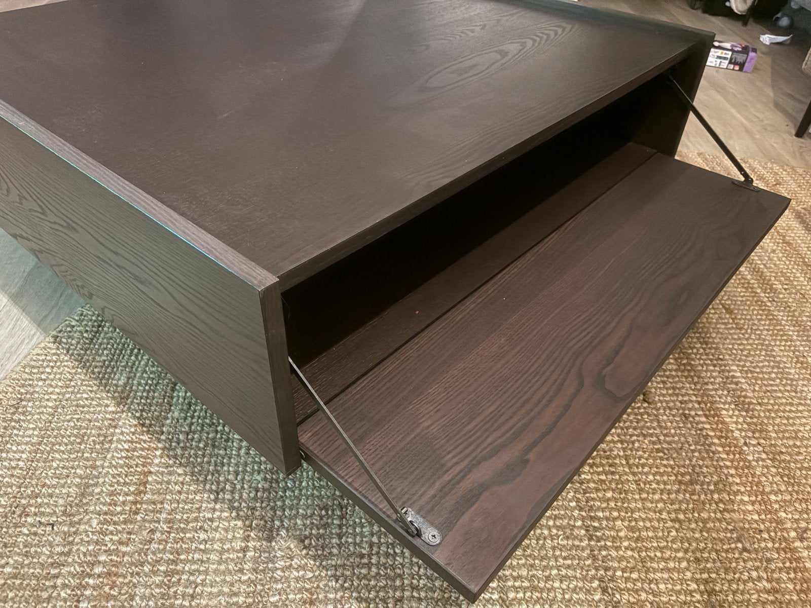 IKEA TRANERED Salontafel 90x90 cm - Zo goed als nieuw, Ophalen, Vierkant, 50 tot 100 cm, Zo goed als nieuw