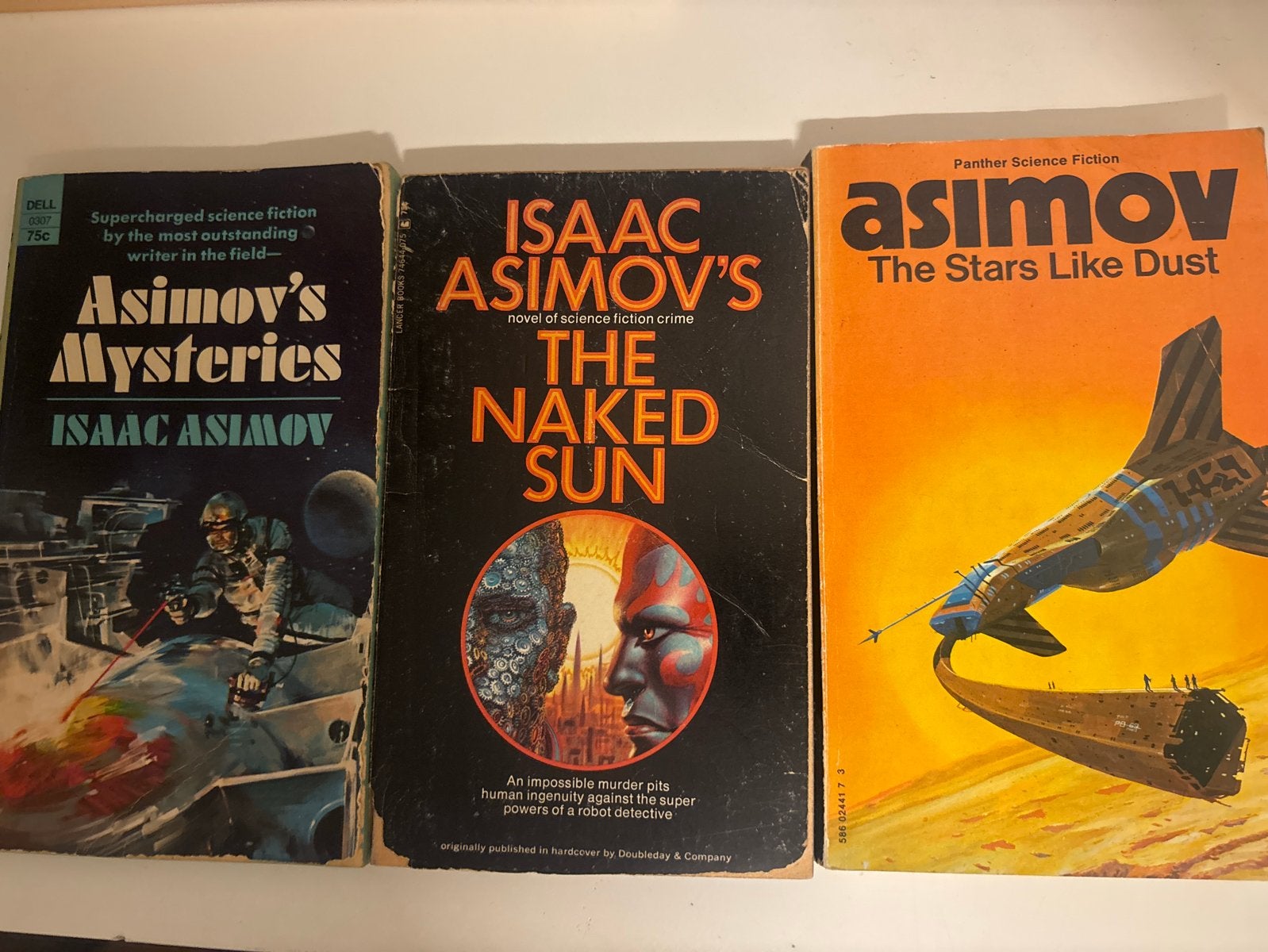 Isaac Asimov Boeken (3 stuks), Boeken, Ophalen of Verzenden, Gelezen