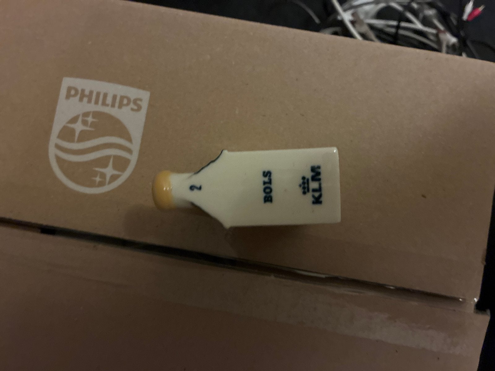 Bols KLM huisje nummer 2, Ophalen, Gebruikt