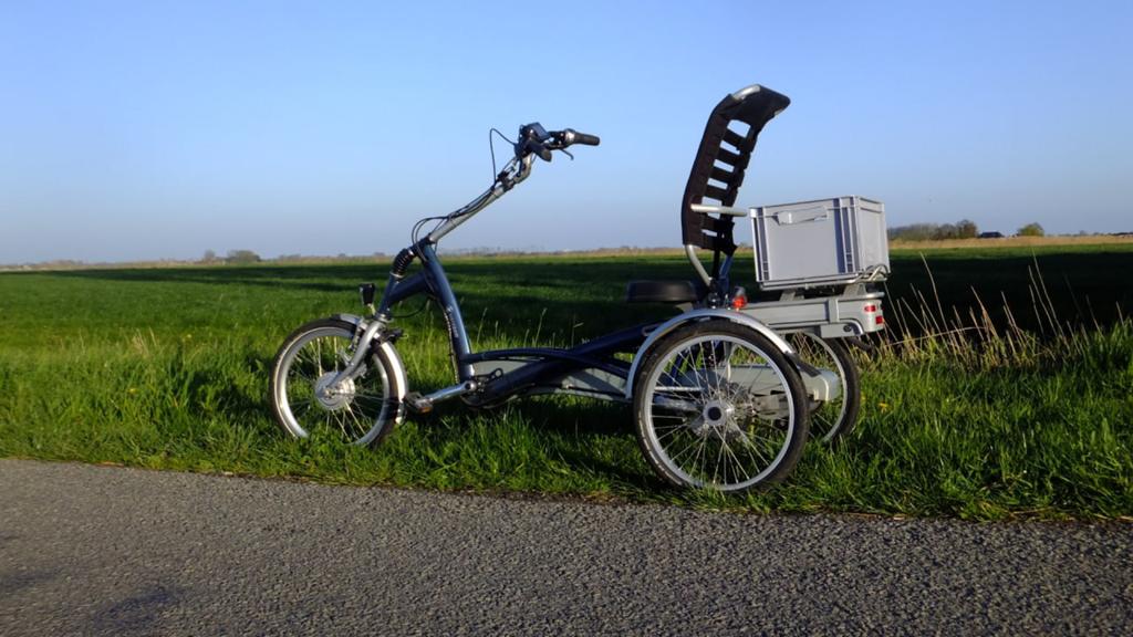 Elektrische driewieler, Ophalen, Zo goed als nieuw