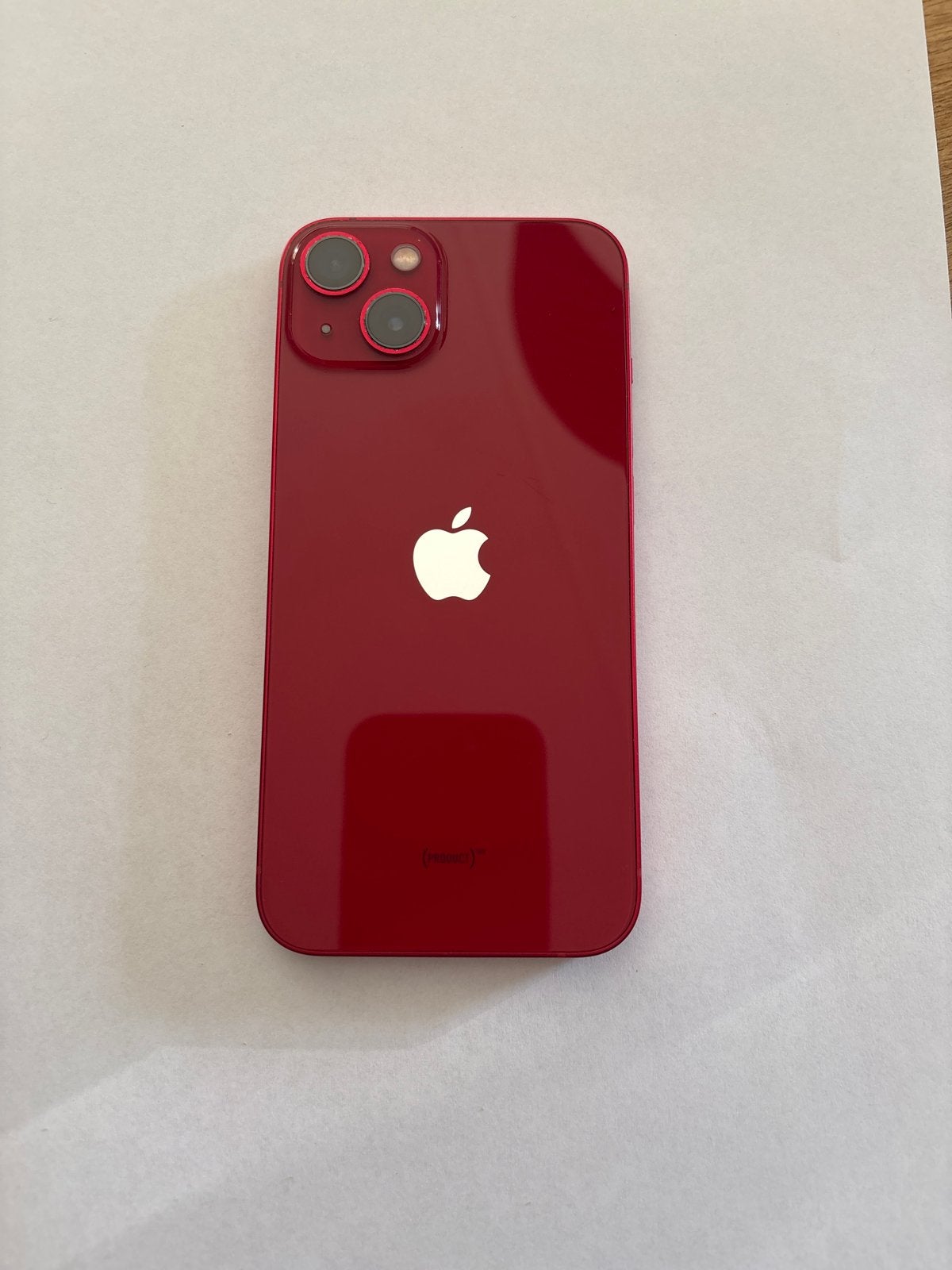 iPhone 13 (PRODUCT)RED - 256GB, Telecommunicatie, Gebruikt, IPhone 13, 76 %, Rood