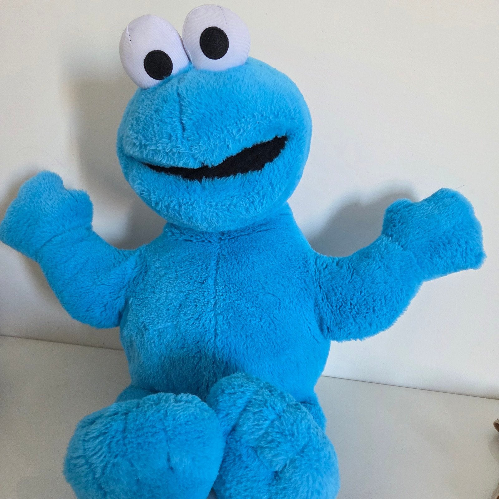 Sesamstraat Koekiemonster knuffel - Blauw, middelgroot, Ophalen, Overige merken, Overige karakters, Overige typen