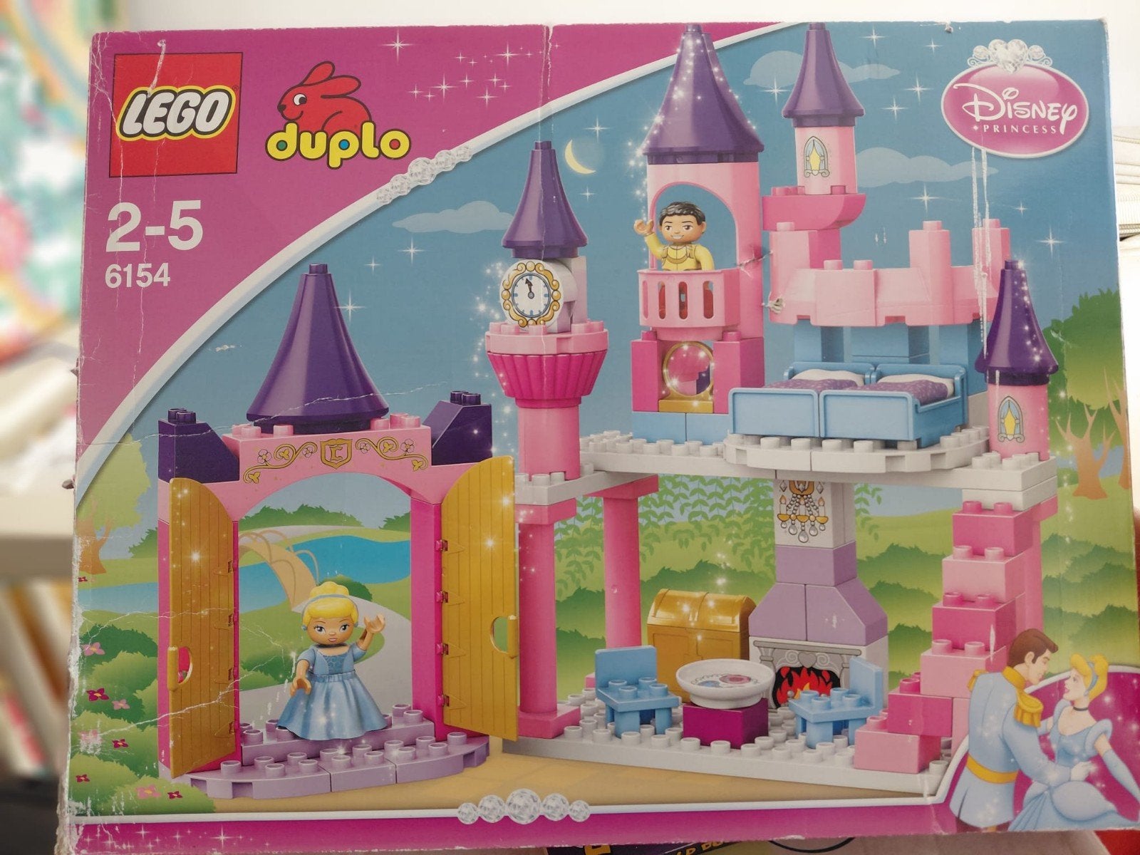 Duplo Assepoester kasteel, Ophalen of Verzenden, Zo goed als nieuw, Disney, Duplo