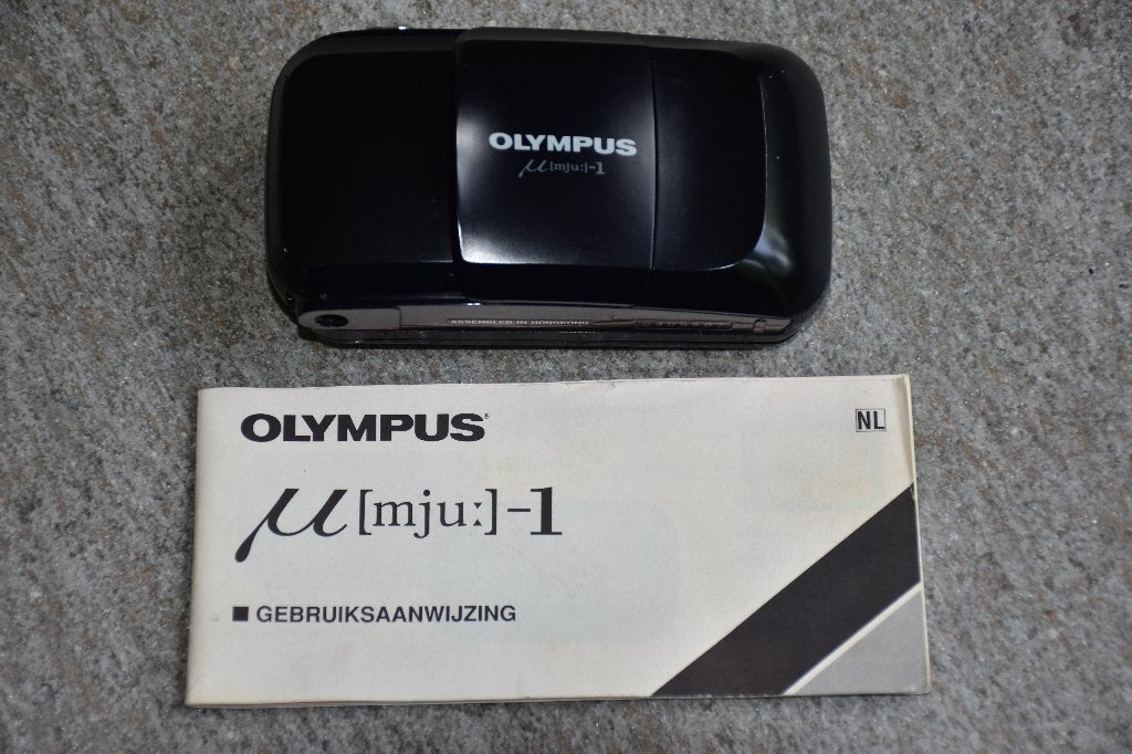 Olympus mju 1, Ophalen of Verzenden, Zo goed als nieuw, Compact, Olympus