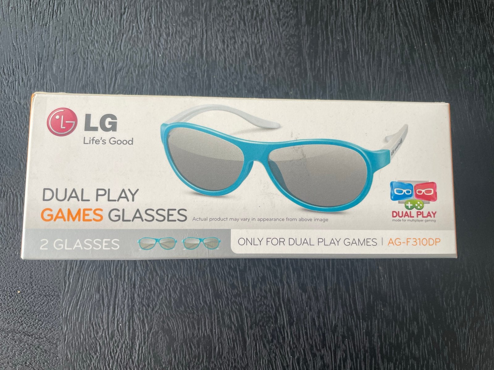 LG Dual Play Games Bril - AG-F310DP (2 brillen), Ophalen of Verzenden, Overige merken, Nieuw