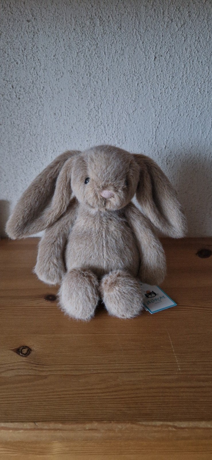Jellycat Oat Flufflet Bunny - Nieuw!, Overige merken, Overige karakters, Ophalen of Verzenden, Klein (minder dan 20 cm)