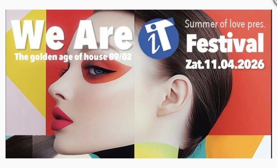 ️ WE ARE IT Festival – 11 april 2026  thuishaven, Eén persoon