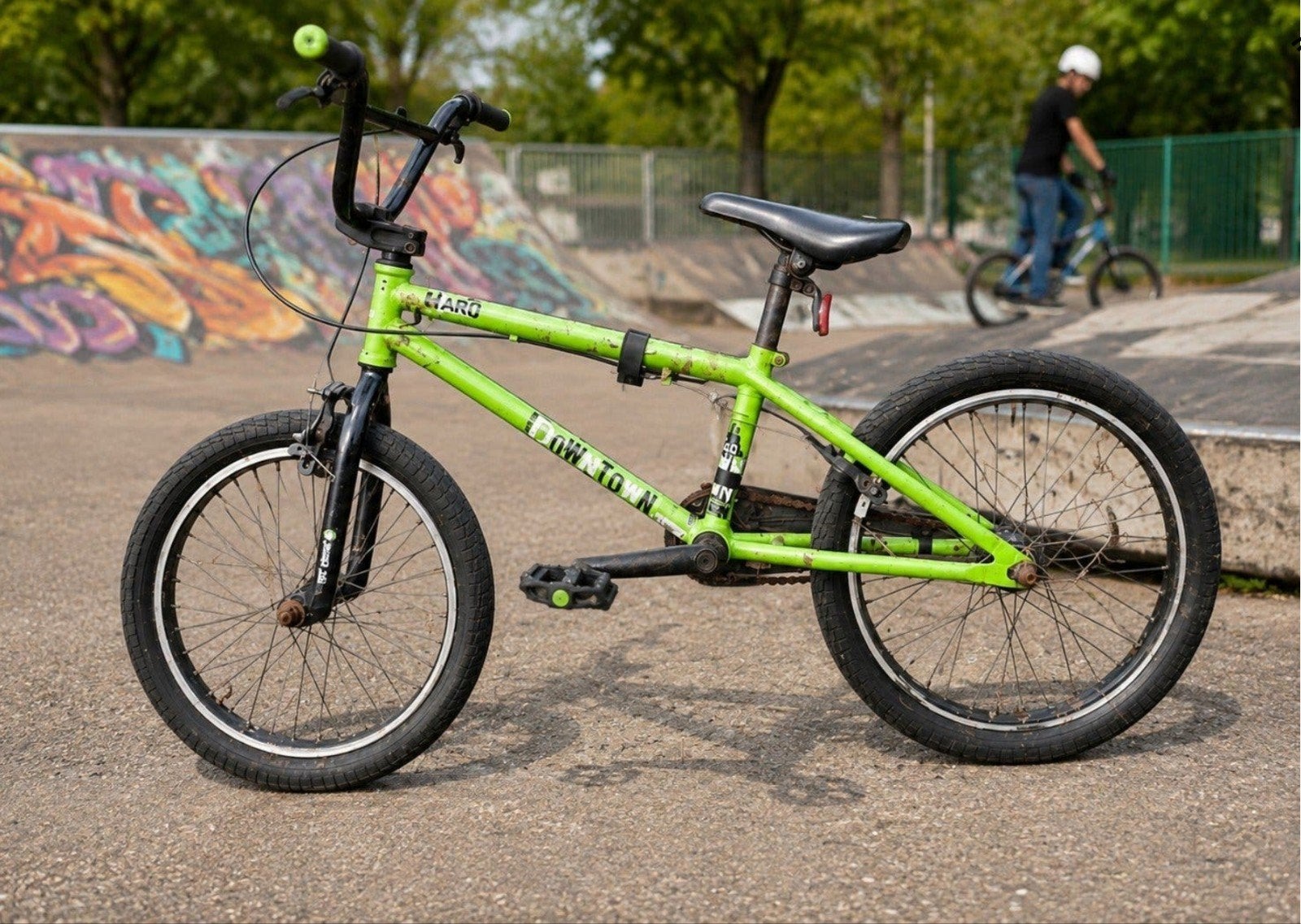 Haro BMX 18 inch – Hi-Ten Steel – 2021 - groen, Fietsen en Brommers, Ophalen, Staal, Haro, 16 tot 20 inch