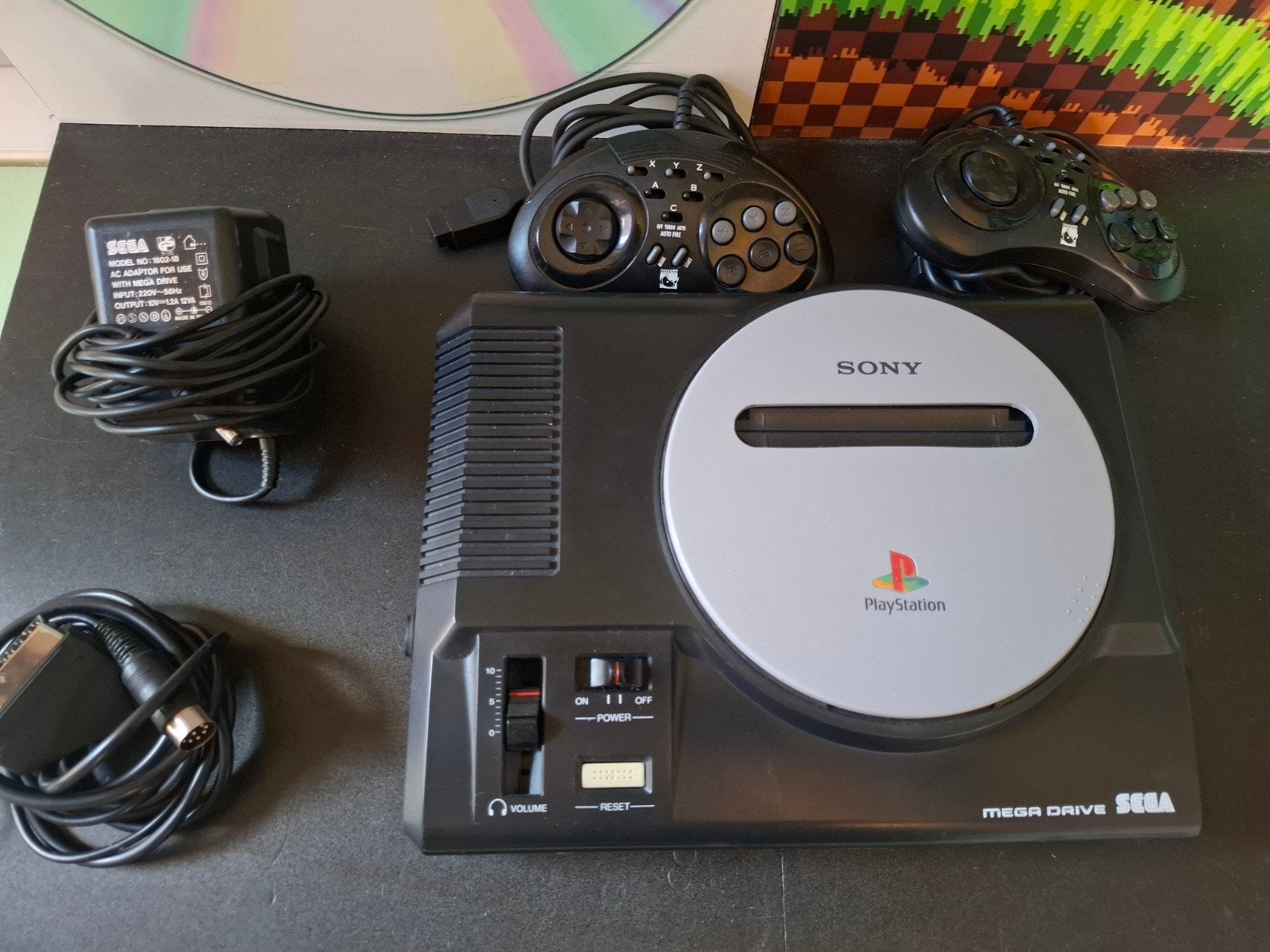 Sega Mega Drive Regiovrij, Stereo Scartkabel en 2 Controll, Spelcomputers en Games, Spelcomputers | Sega, Ophalen of Verzenden