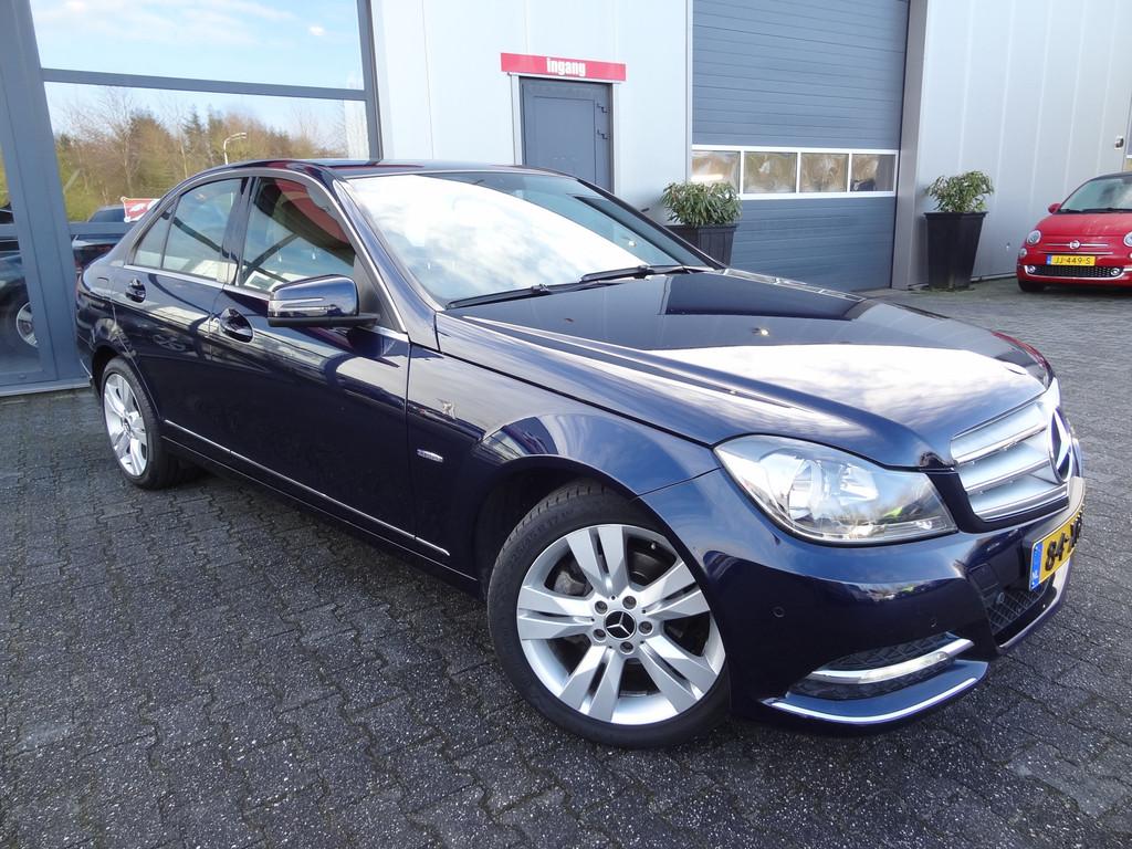 Mercedes-Benz C-Klasse 200 CDI Avantgarde | NL-AUTO | OPEN D, Auto's, Mercedes-Benz, Automaat, Euro 5, Zwart, 4 cilinders