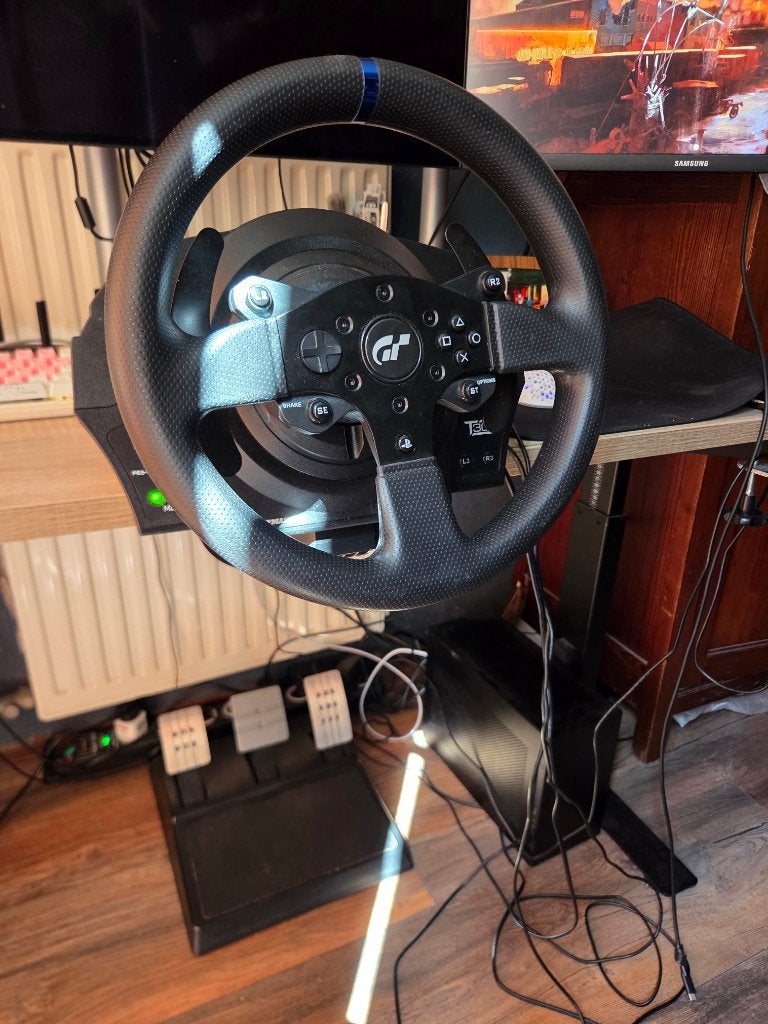 Thrustmaster T300 GT RS racestuur met TH8a shifter, Ophalen, Zo goed als nieuw, Thrustmaster