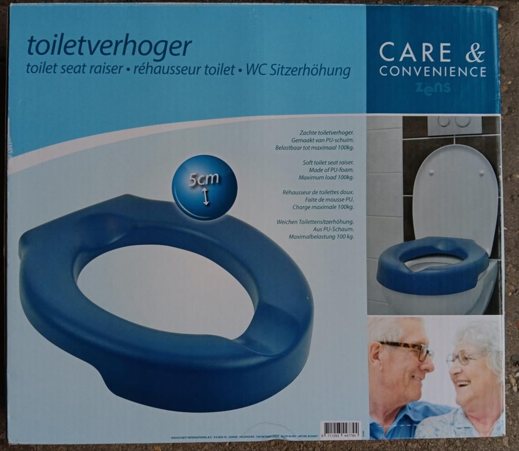 Toilet verhoger 5cm, Diversen, Verpleegmiddelen, Ophalen of Verzenden