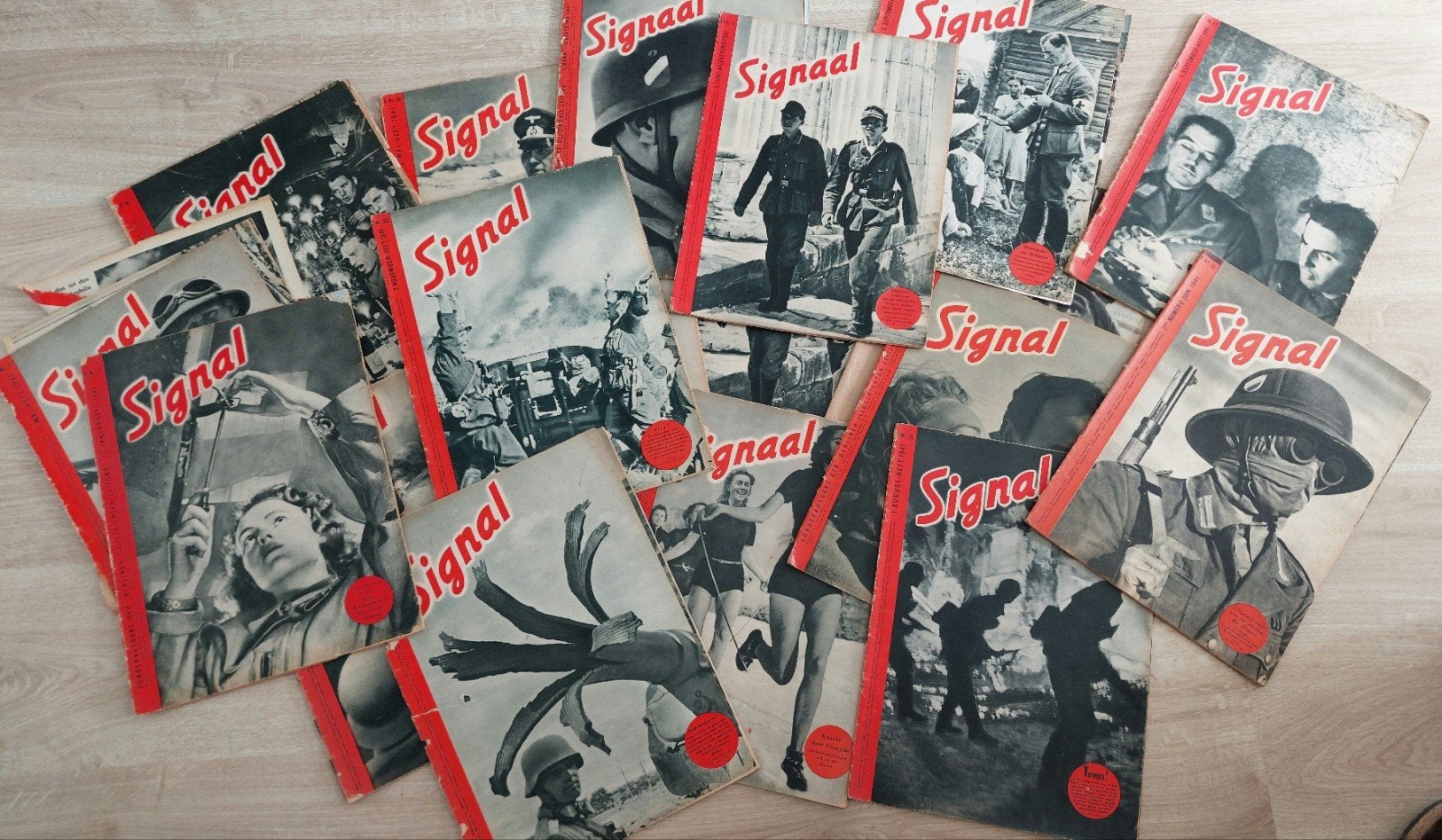 18x Signaal/ Signal uit 1941, Ophalen of Verzenden, Nederland, Boek of Tijdschrift