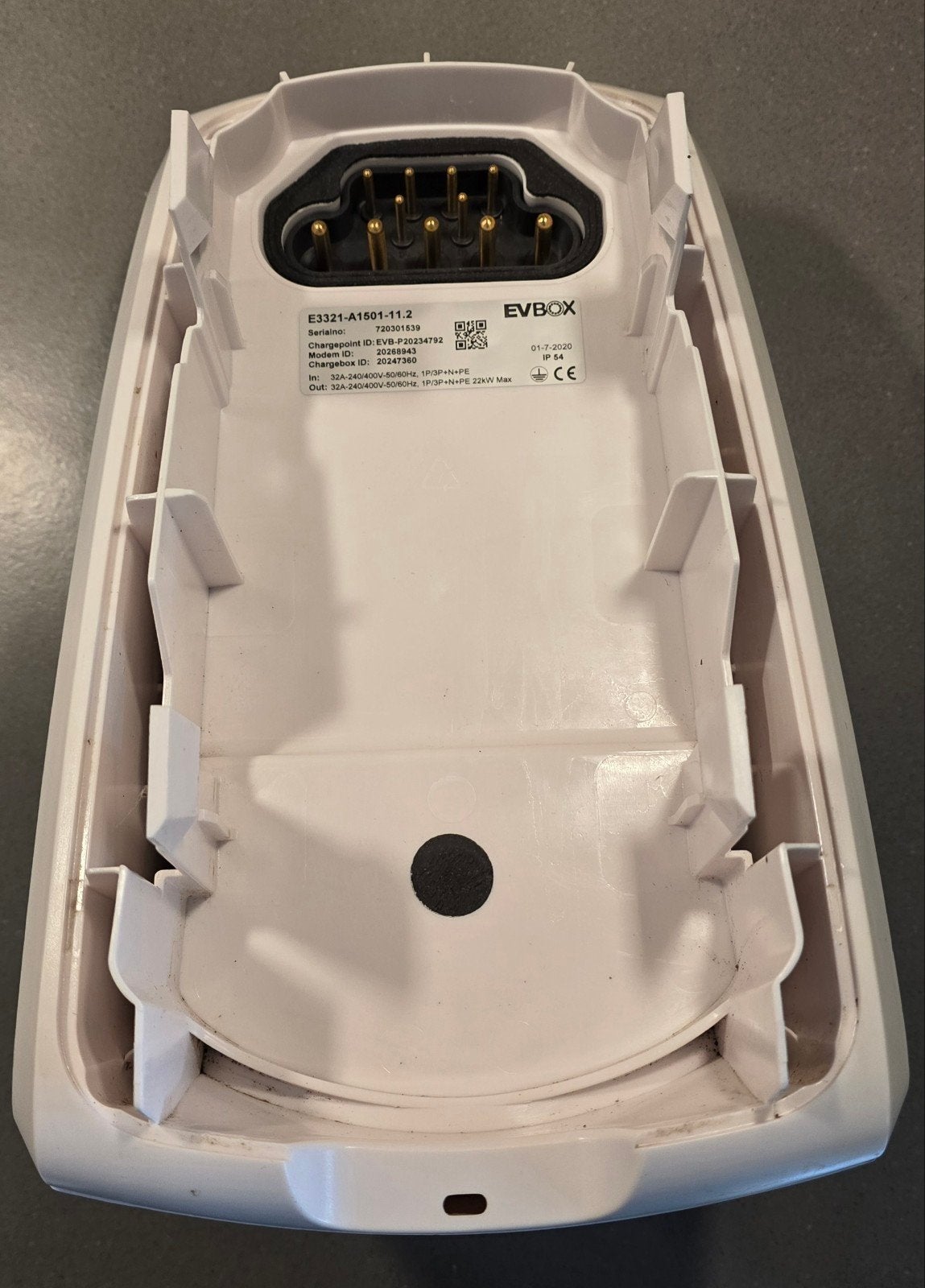 EVBox Laadpaal Wandunit 32A, 22kW, incl. MID meter, Ophalen of Verzenden, Zo goed als nieuw