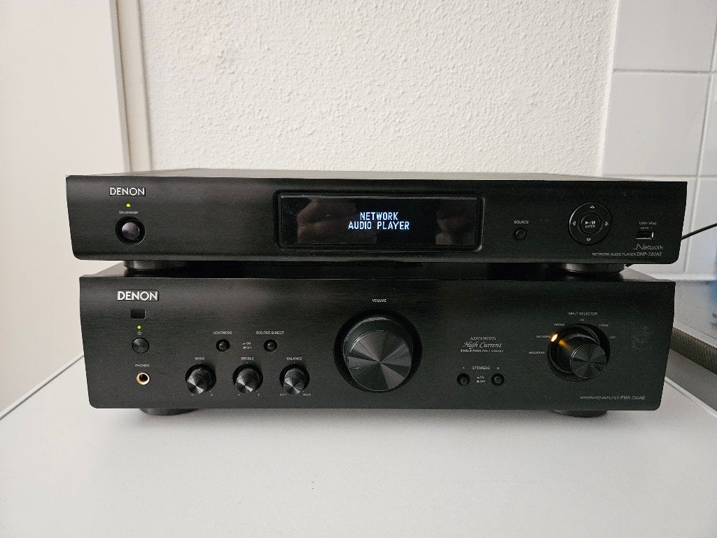 Denon DNP720AE internet tuner, Ophalen, Zo goed als nieuw, Analoog