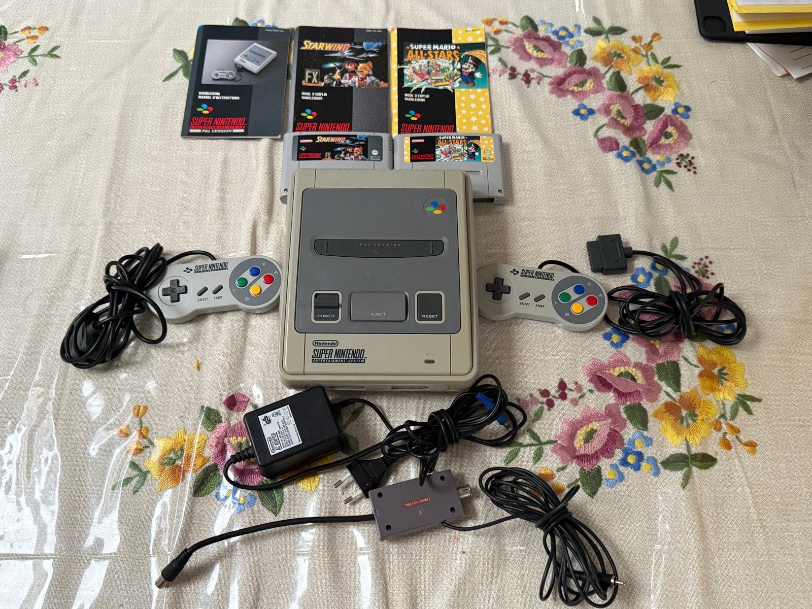 Super Nintendo compleet met accessoires, boekje en games, Nintendo, Nintendo, Met 2 controllers, Ophalen of Verzenden