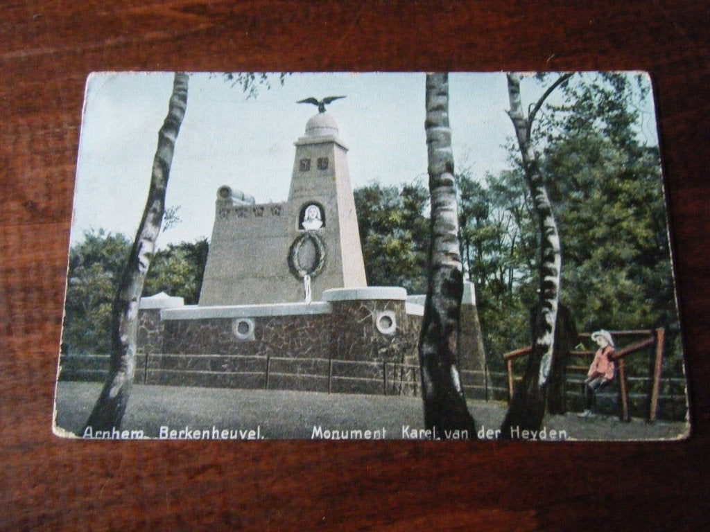 R4 - Arnhem - Berkenheuvel - Monument - 1906 - Mooi/Oud, Verzamelen, Ophalen of Verzenden, Voor 1920, Gelderland