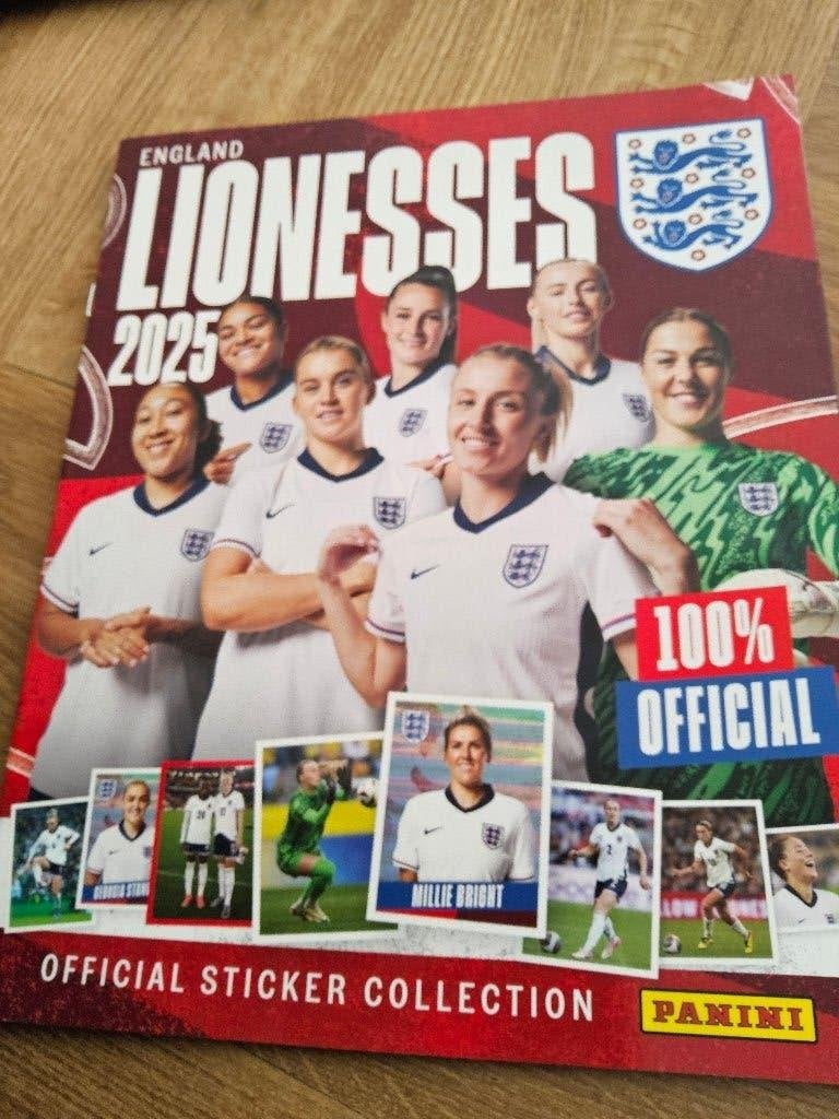 Panini England Lionesses 2025 stickers, Verzamelen, Sportartikelen en Voetbal, Verzenden, Zo goed als nieuw, Buitenlandse clubs