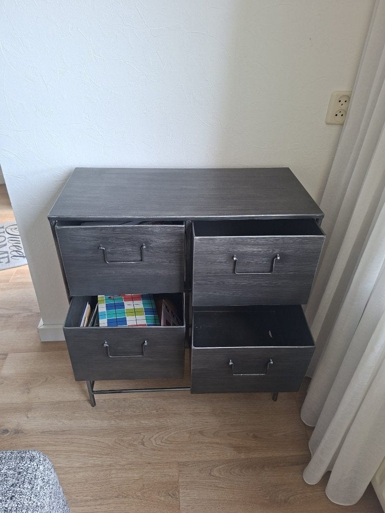 Ladenkast, Huis en Inrichting, Ophalen, Gebruikt, 50 tot 100 cm, Metaal