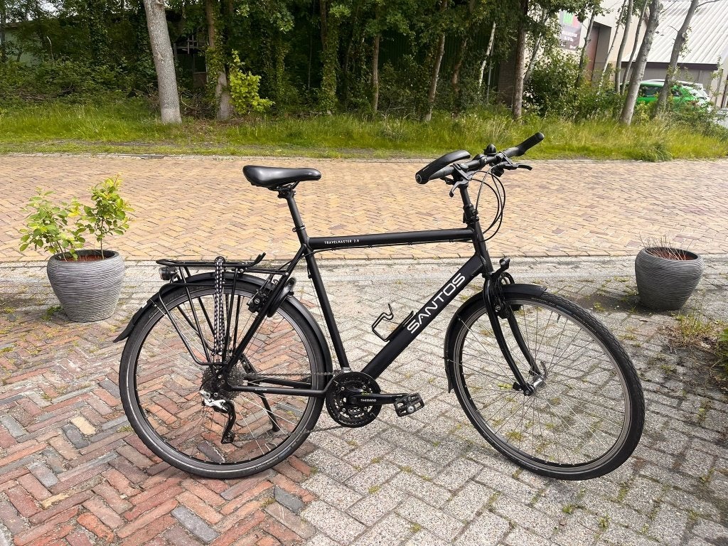 Toerfiets Santos Travelmaster R 2.8., 28 inch, Velgrem, Zo goed als nieuw, 57 tot 61 cm