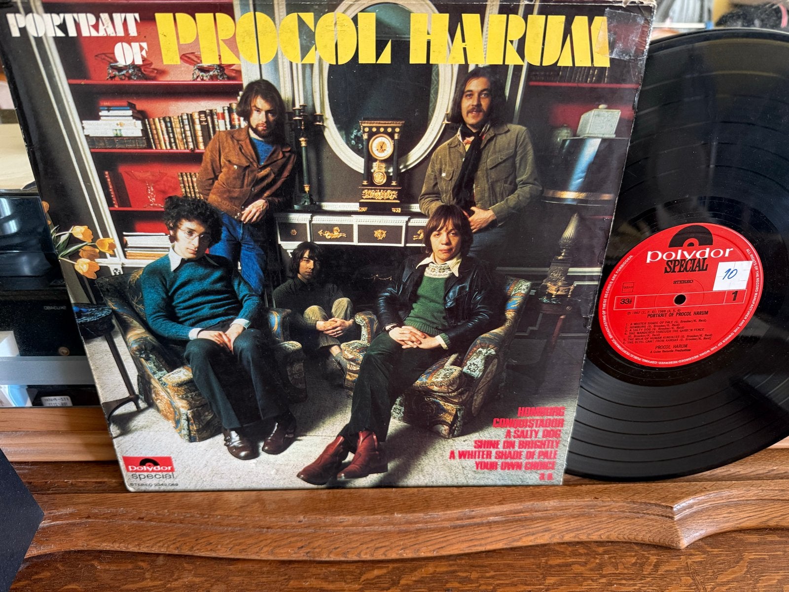 Procol Harum - Portrait of Procol Harum LP (Polydor), Cd's en Dvd's, Vinyl | Pop, Zo goed als nieuw, Originele persing, 12 inch
