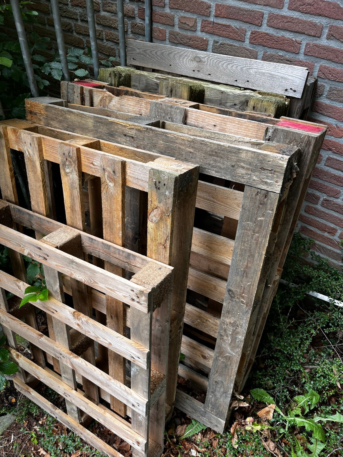 Houten pallets, Ophalen, Gebruikt, Pallet, Minder dan 200 cm