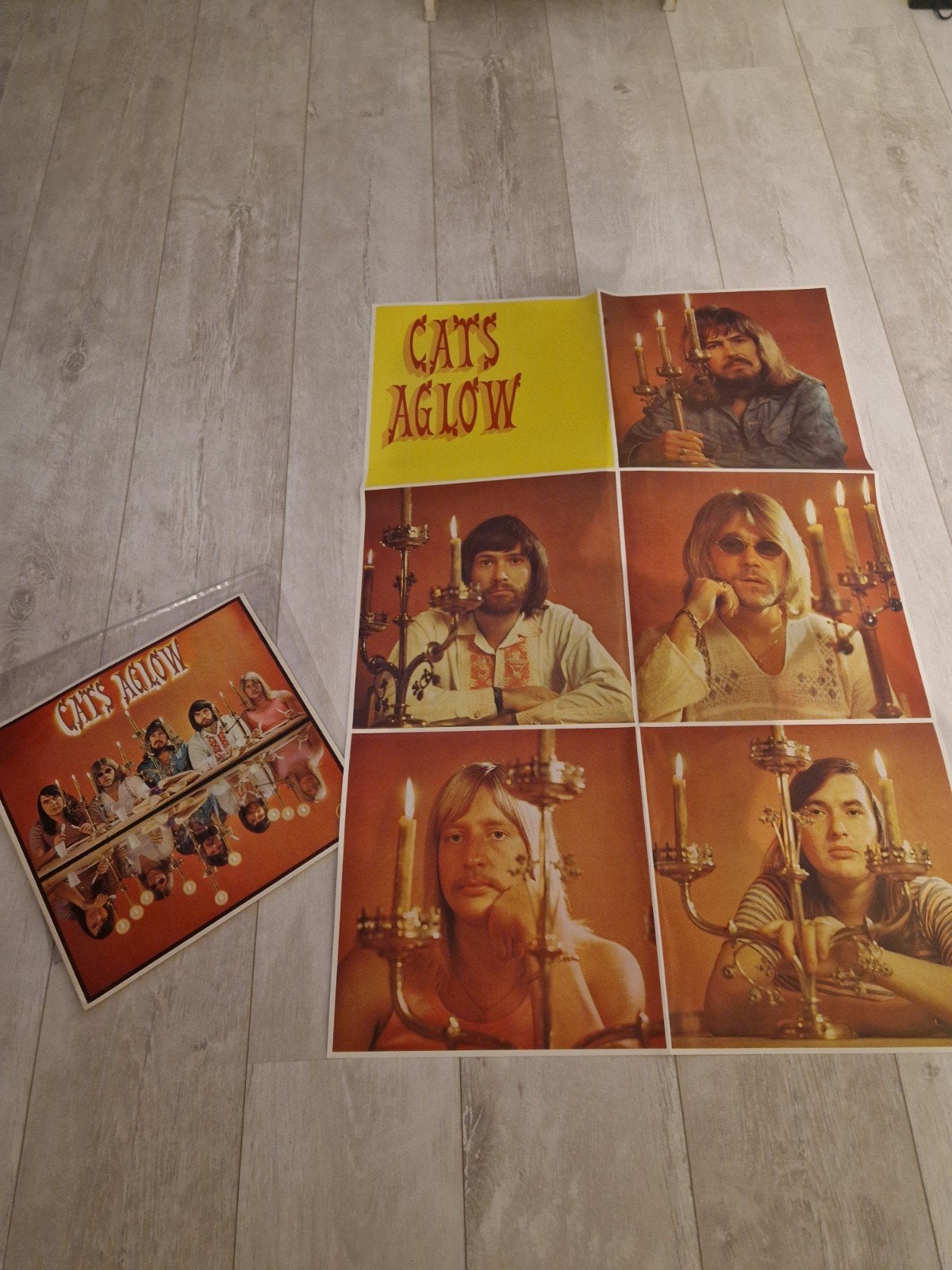 lp van The Cats met poster!, Ophalen of Verzenden, LP