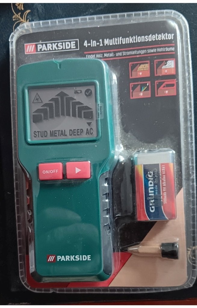 Multifunctionele muur detector, Doe-het-zelf en Verbouw, Ophalen, Nieuw, Elektriciteit