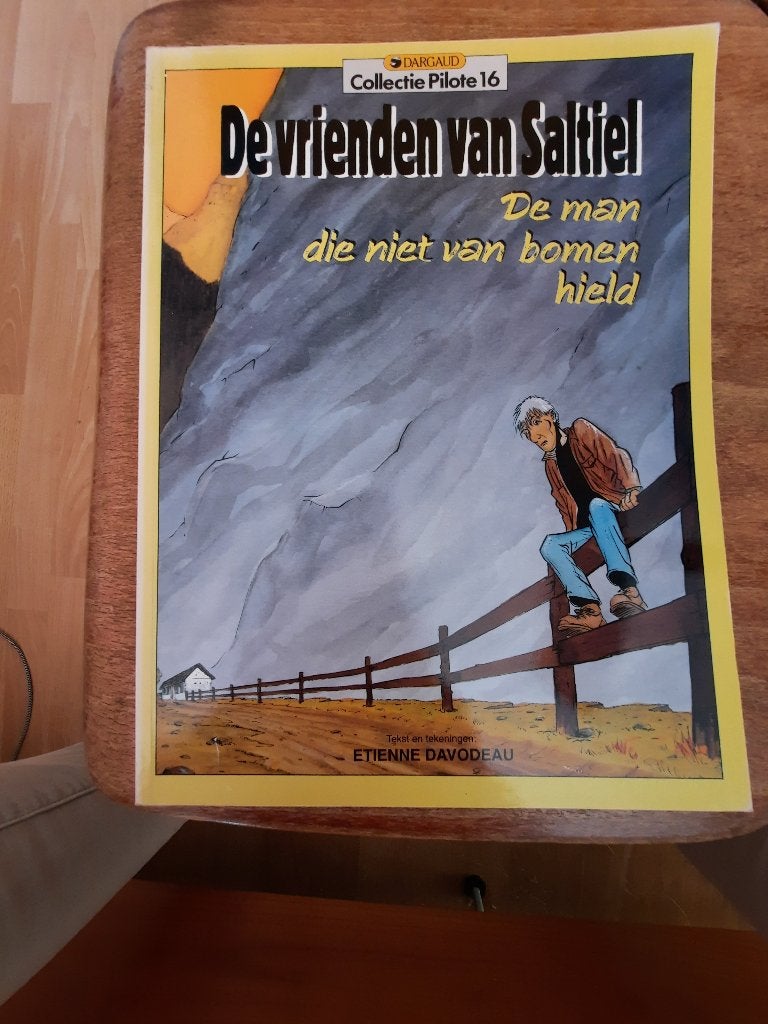 De vrienden van Saltiel, De man die niet van bomen hield, Eén stripboek, Ophalen of Verzenden