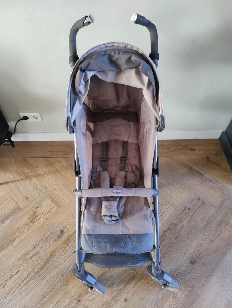 Chicco Lite Way opvouwbare kinderwagen - ideaal voor reizen, Ophalen of Verzenden, Gebruikt, Overige merken